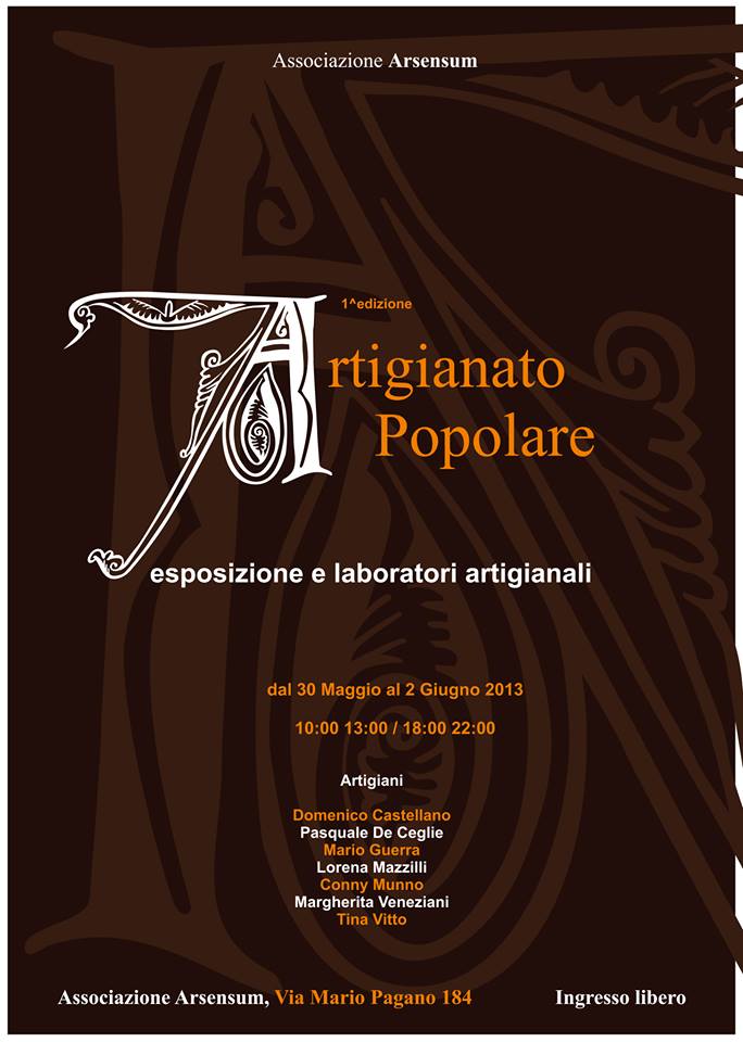 Artigianato Popolare 1^ edizione